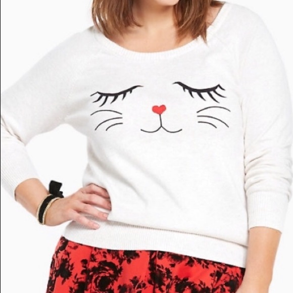 torrid | Sweaters | Torrid Cat Sweater 